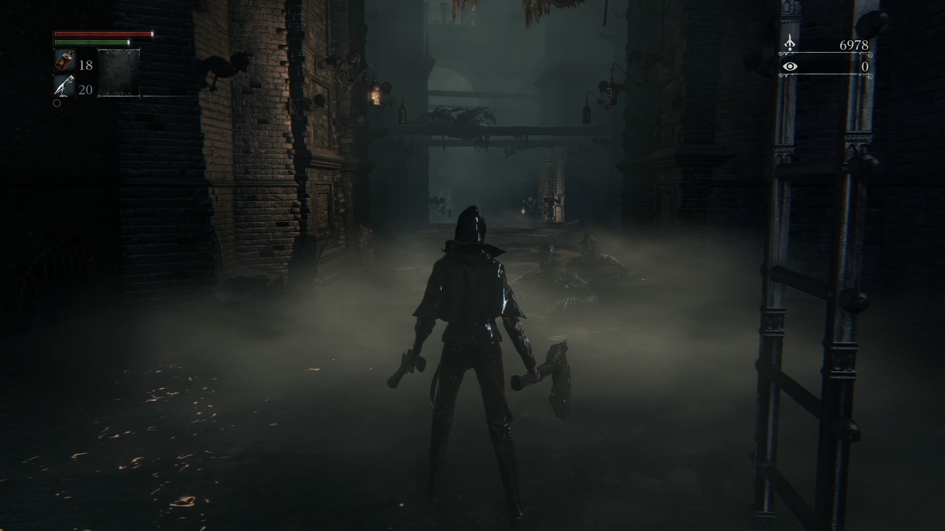 Bloodborne ブラッドボーン 攻略チャート3 ヤーナム市街ボス ガスコイン神父 へのルート ゲームしましょ